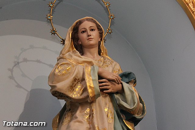 Alumnos de religin de diferentes colegios de de Totana asistieron a una misa en honor a Santa Eulalia - 63