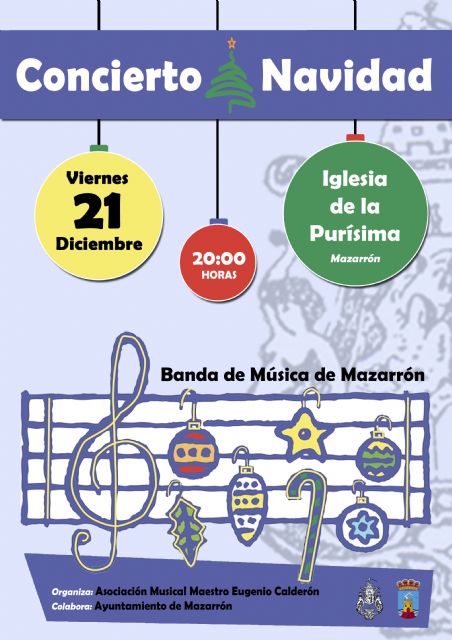 Concierto de Navidad para el próximo viernes 21 de diciembre, Foto 1