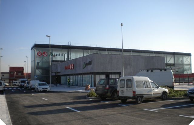 La nueva estación ferroviaria de Beniel entra mañana en funcionamiento - 1, Foto 1