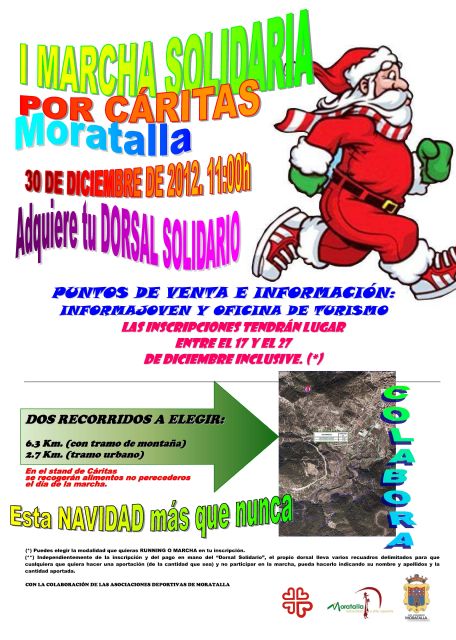 Cáritas y las distintas asociaciones deportivas de Moratalla, han puesto en marcha este año la I Marcha Solidaria por Cáritas - 2, Foto 2