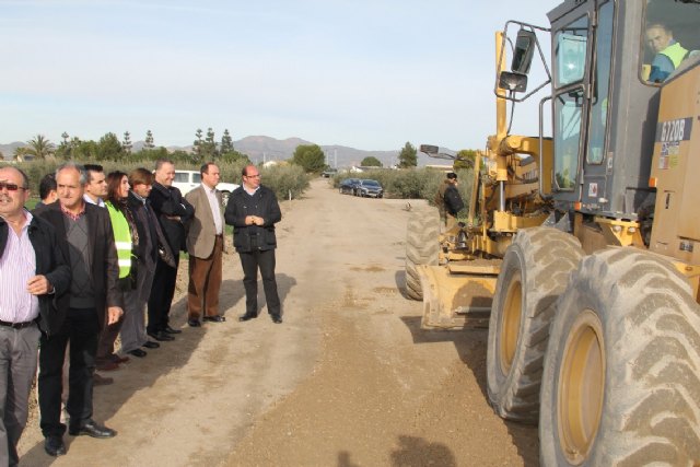 La Comunidad desarrolla una primera fase de los trabajos de recuperación de los caminos rurales de Puerto Lumbreras - 1, Foto 1
