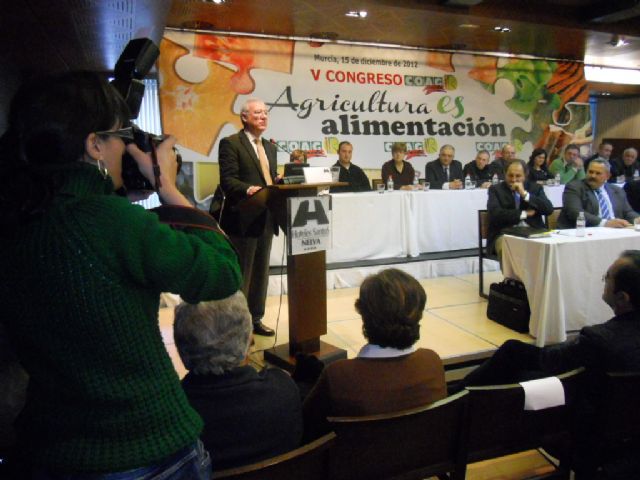 Autoridades municipales asisten al V Congreso regional de COAG-IR que se celebró en Murcia bajo el lema Agricultura es alimentación, Foto 5