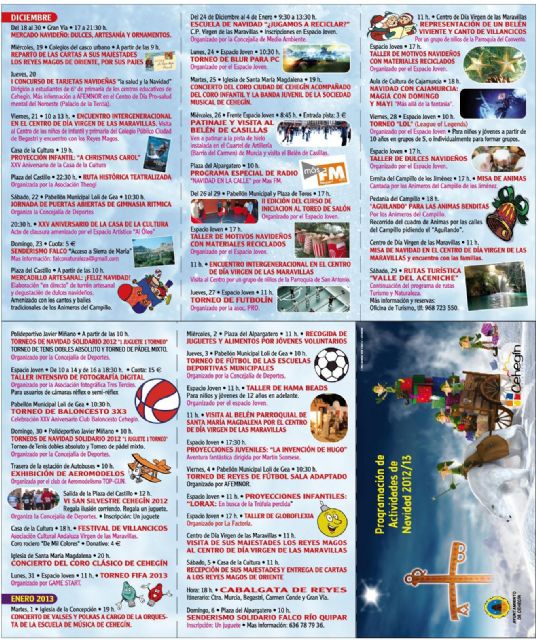 Gran cantidad de actividades forman la programación de Navidad 2012 - 1, Foto 1
