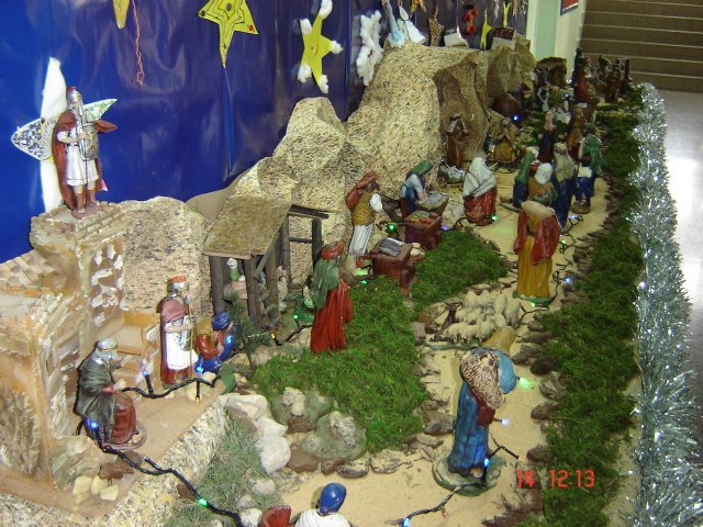 Ya se puede disfrutar del ambiente navideño en el CEIP Deitania, Foto 1