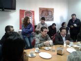 La Agrupación Socialista Lorquina celebra su tradicional 'desayuno navideño' con los medios de comunicación