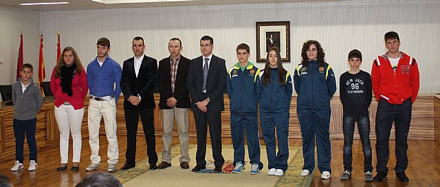 Recepción deportistas pachequeros 19/12/2012 - 1, Foto 1