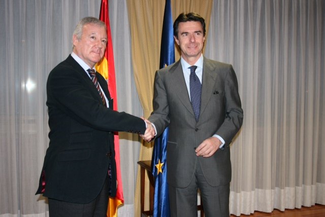 Valcárcel y Soria acuerdan una nueva inversión de 10,5 millones de euros para impulsar y mantener la reindustrialización de Lorca - 1, Foto 1