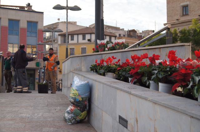 La ciudad se engalana con ornamentos navideños y adornos florales para las Fiestas Navideñas y Reyes - 4, Foto 4