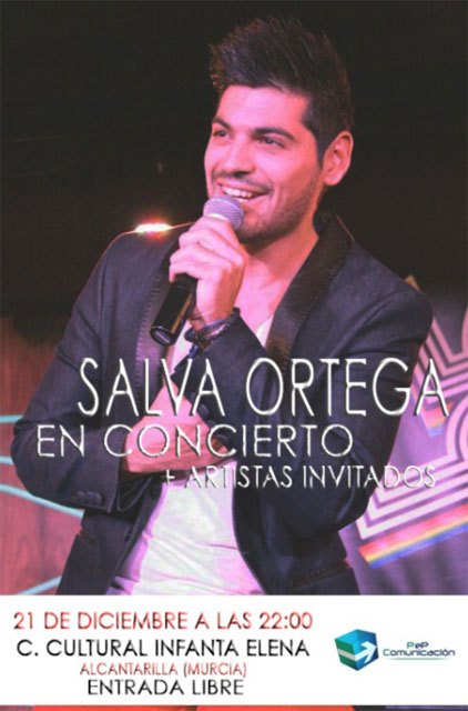 Salva	Ortega vuelve a Murcia para presentar “Solos tú y yo” - 2, Foto 2