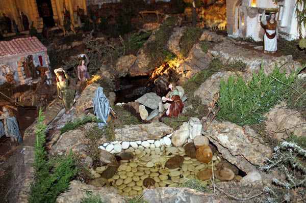 Rami Martnez, en la modalidad de familiares y la parroquia de San Lzaro, en la de colectivo, ganan el concurso de Belenes, Foto 1