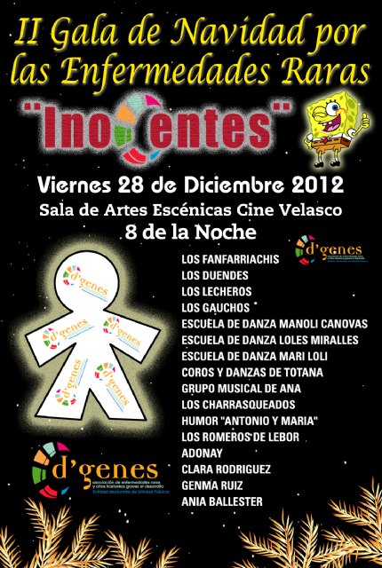 The Association "D'genes" organizes Gala Christmas II "Innocents" by Rare Diseases, Foto 3