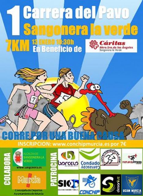 I carrera benéfica Cáritas del pavo Sangonera La Verde - 1, Foto 1