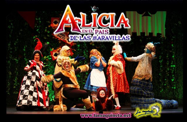 La Maquineta presenta el musical ALICIA EN EL PAÍS DE LAS MARAVILLAS el miércoles 26 de diciembre en el Teatro Villa de Molina - 1, Foto 1