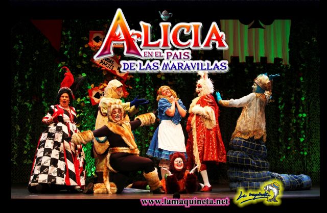 La Maquineta presenta el musical ALICIA EN EL PAÍS DE LAS MARAVILLAS el miércoles 26 de diciembre en el Teatro Villa de Molina - 1, Foto 1