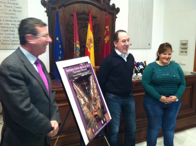 La obra Panorama de Pasión del fotógrafo lorquino Carlos García Peñarrubia gana el concurso para la selección del Cartel de la Semana Santa 2013 - 1, Foto 1