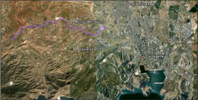 La CHS iniciará en enero la recuperación de la rambla de Peñas Blancas en Cartagena - 1, Foto 1