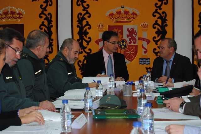 El delegado del Gobierno felicita al alcalde de Moratalla y a los cuerpos y fuerzas de seguridad por el descenso en un 23% de los índices de criminalidad - 1, Foto 1