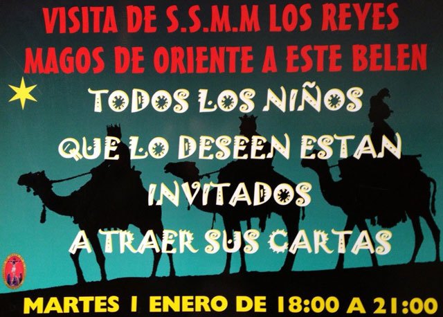 Los Reyes Magos de Oriente visitan hoy Totana para recoger las cartas los niños y niñas, Foto 1