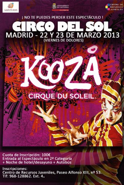 El T-La organiza un viaje a Madrid para asistir al Circo del Sol - 1, Foto 1