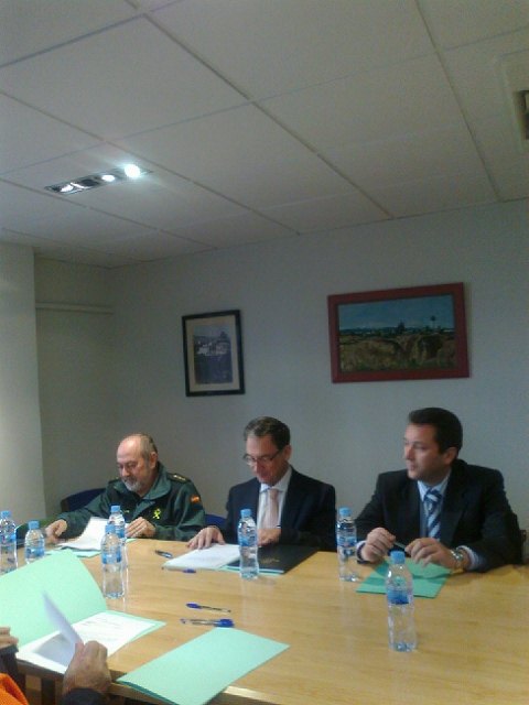 El delegado del Gobierno co-preside la Comisión Local de Seguridad de Librilla - 2, Foto 2