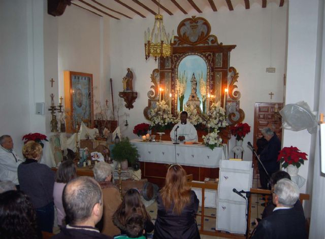 Celebracin de la Navidad 2012 en la Ermita de la Virgen de La Huerta de Totana - 8