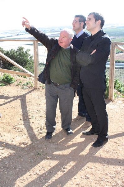 El alcalde de Torre-Pacheco y el consejero de Cultura y Turismo visitan la Sima de las Palomas y las obras del Museo de Paleontología y de la Evolución Humana - 2, Foto 2