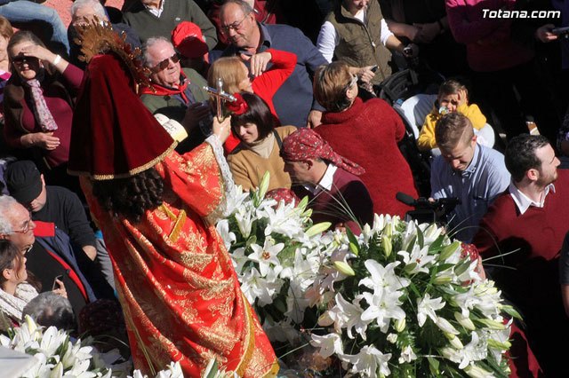 LaDirecta.TV filmed a segment of the Pilgrimage of Santa Eulalia del 7 January 2013, Foto 1