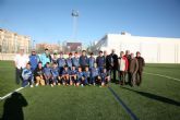 El campo municipal de césped artificial de Urbanización Mediterráneo acoge los primeros partidos y entrenamientos