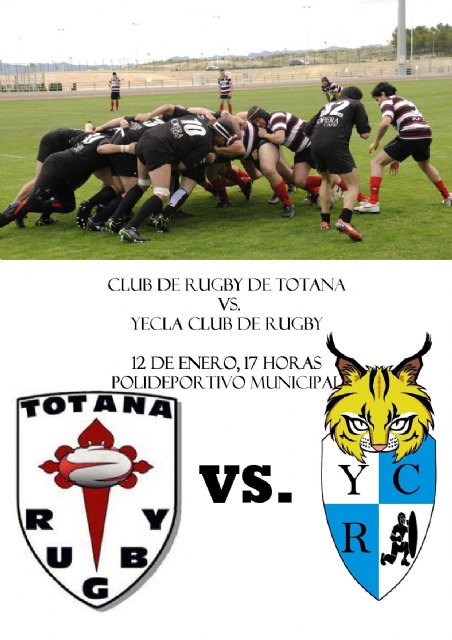 El Club de Rugby de Totana juega hoy sábado con el Yecla Rugby Club, Foto 1