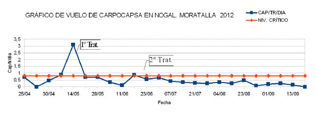 Agricultura controla la plaga del agusanado del nogal en Moratalla mediante trampas con feromonas y reduciendo tratamientos - 1, Foto 1