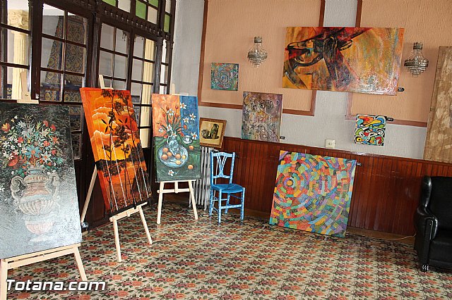 El Casino de Totana acogi una exposicin de pintura artstica - 1