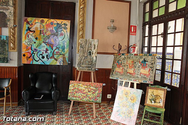 El Casino de Totana acogi una exposicin de pintura artstica - 4