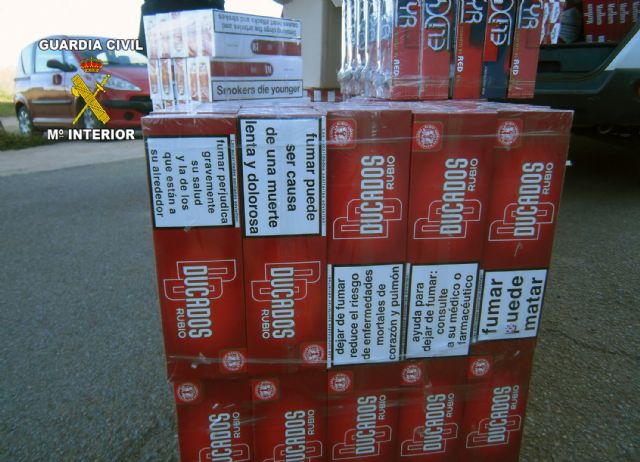 La Guardia Civil aprehende 4.000 cajetillas de tabaco de contrabando - 1, Foto 1