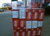 La Guardia Civil aprehende 4.000 cajetillas de tabaco de contrabando