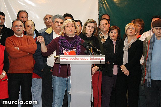 IU-Verdes de la Regin de Murcia muestra su apoyo 