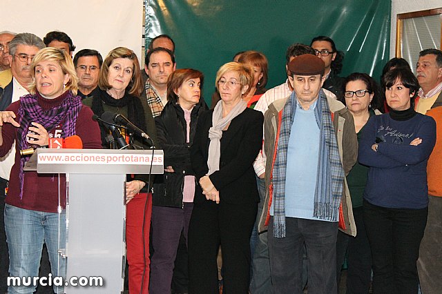 IU-Verdes de la Regin de Murcia muestra su apoyo 