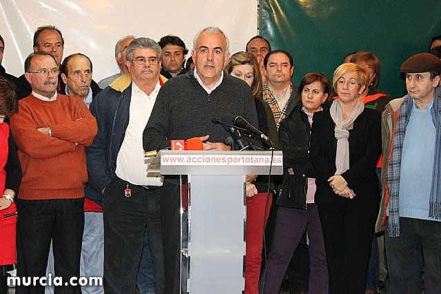 IU-Verdes de la Regin de Murcia muestra su apoyo 