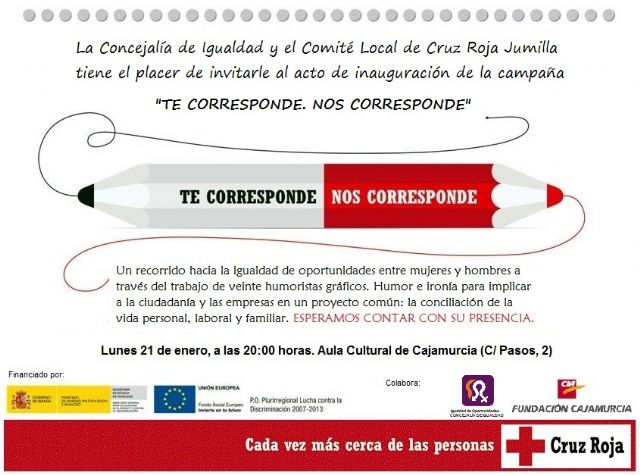El próximo lunes, 21 de enero, se inaugura la exposición Te corresponde, nos corresponde - 1, Foto 1