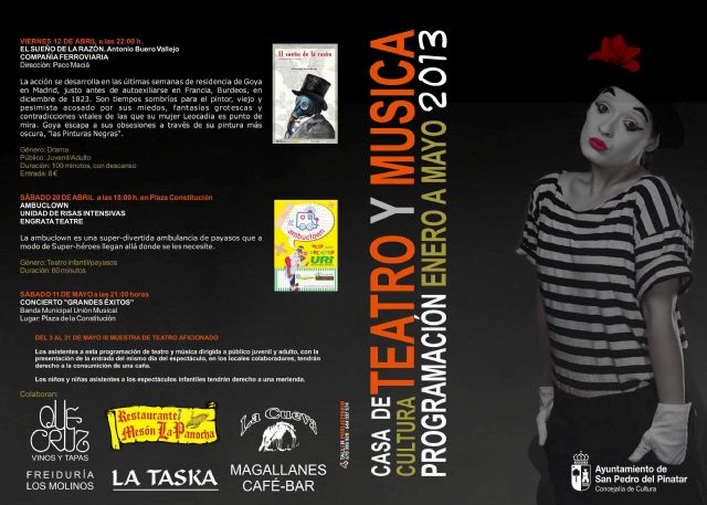 Compañías murcianas, teatro aficionado, música, humor y obras infantiles en la Casa de la Cultura  - 3, Foto 3