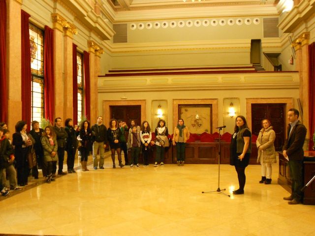 María Dolores Sánchez ofrece una recepción a estudiantes y alumnos del CEIP Narciso Yepes - 2, Foto 2