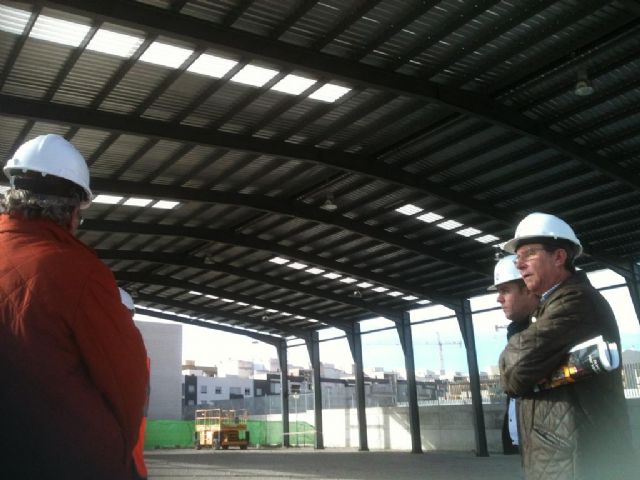 El Ayuntamiento de Lorca ultima la construcción de la quinta pista cubierta edificada en colegios del municipio durante los 5 años de gobierno de Francisco Jódar - 1, Foto 1