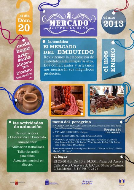El Mercado del Peregrino se celebra este domingo con una edición especial dedicada al embutido - 1, Foto 1