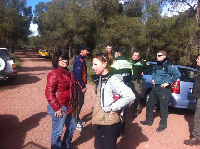 La cada de un cable de alta tensin provoca un incendio en el mirador de La Santa - 1