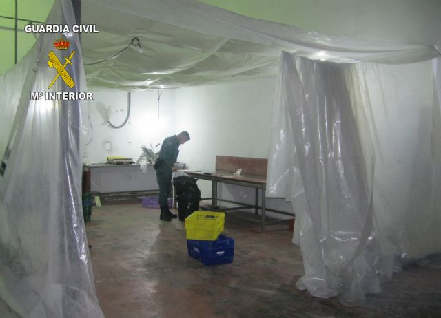 La Guardia Civil y el Servicio de Seguridad Alimentaria desmantelan un local clandestino de despiece de carne, Foto 4