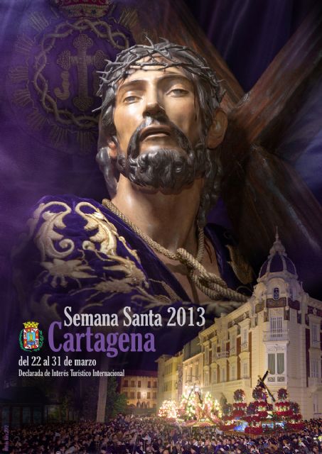 Una composición fotográfica de Moisés Ruiz anunciará la Semana Santa de Cartagena 2013 - 1, Foto 1