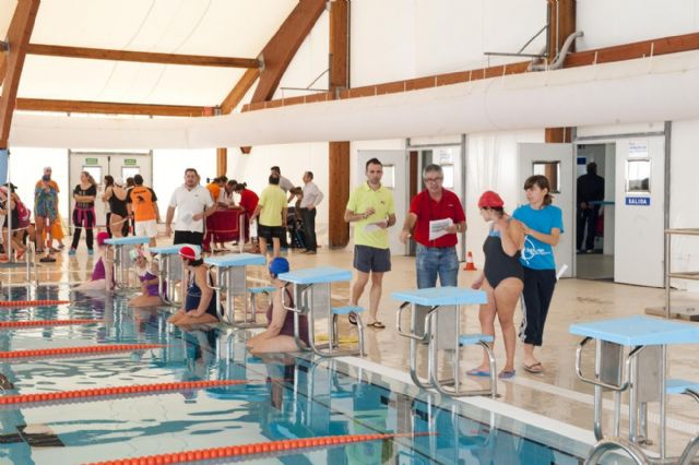 Más de doscientos nadadores especiales se congregan en la piscina municipal de Pozo Estrecho - 2, Foto 2