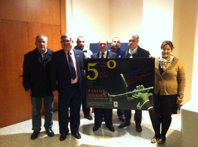 El V Certamen Nacional de Bandas Lorca, Pasión y Música se celebrará el 3 de febrero en Santa Quiteria y será solidario con la Iglesia del Carmen - 1, Foto 1