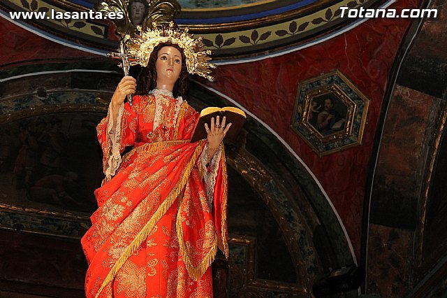 La Patrona de Totana será objeto de análisis y debate el próximo lunes en el IV ciclo de historia, arte y arqueologia del barrio de Santa Eulalia, Foto 1