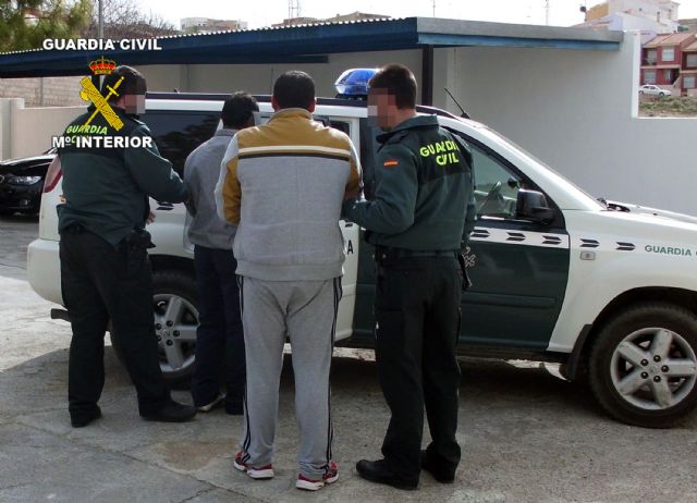 La Guardia Civil detiene durante los últimos días a cinco personas por delitos contra el patrimonio en la Región - 1, Foto 1