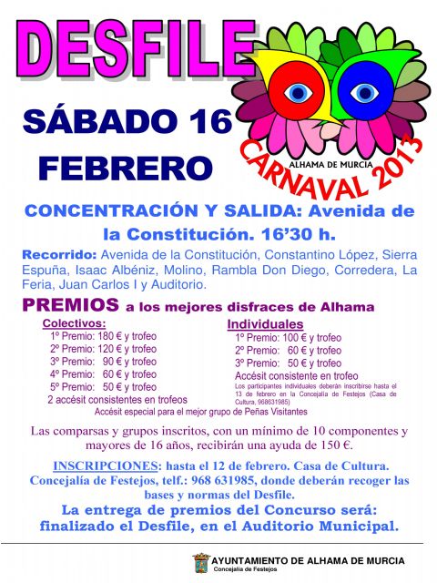 Todo preparado para los desfiles de Carnaval 2013, Foto 1